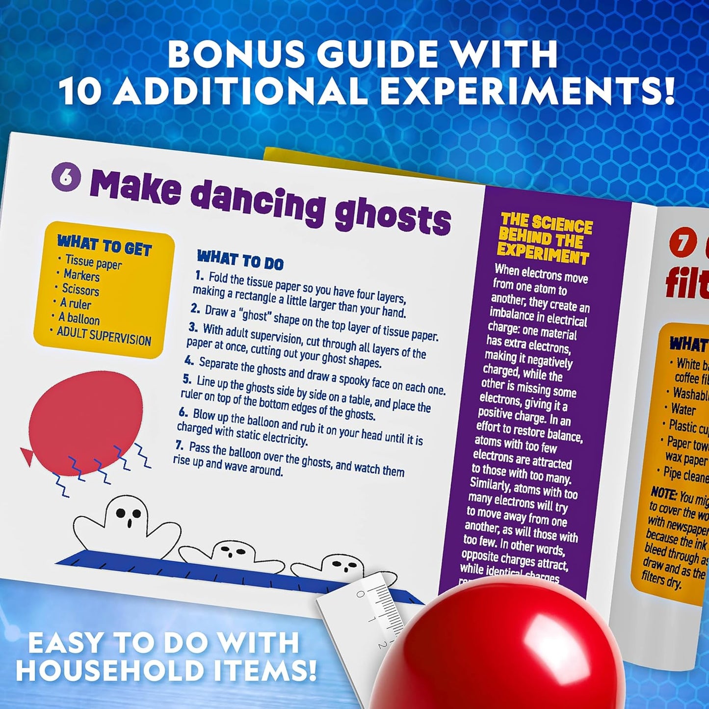 National Geographic Gross Science Kit - 45 Gross Science Experiments- Dissect a Brain, Make Slime, Creepy STEM Project for Boys and Girls, Birthday Gifts for Kids 8-12 (Amazon Exclusive)