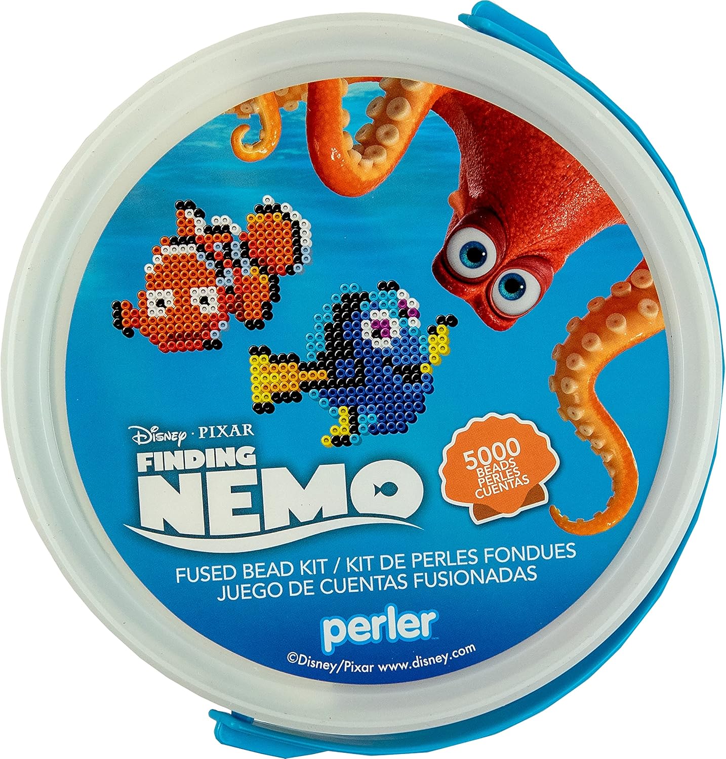 Perler Disney Stitch Kid's Crafts, Pattern Sizes Vary, Multicolor 4429