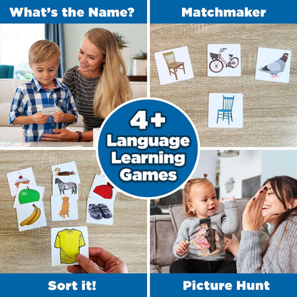 ThinkPsych First Nouns Picture Play Cards | Award Winning | 150 Picture Cards for Speech Development | Autism and Speech Therapy Materials | Best Flash Cards for Toddlers and Homeschool