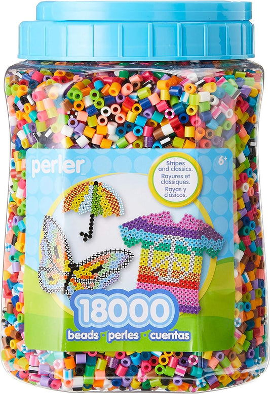 Perler Woodland Creatures Fuse Bead Bucket Craft Activity Kit, 6006 pcs