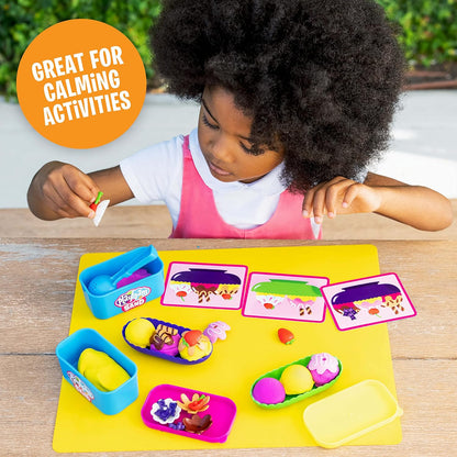 Educational Insights Playfoam Sand Sensory Set - Non-Toxic Play Sand Toys for Toddlers, Squishy Sensory Bin Filler for Home or Preschool Classroom, Moldable Crafting Compound, Kids Ages 3+