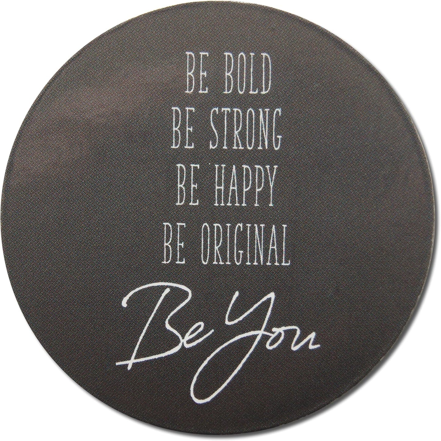 Novel Merk Inspirational Positive Word Art Refrigerator Mini Magnets – Vinyl 2” Round Magnets for Fridge, Lockers, Home, Encouragement and Motivation Decor – Self Adhesive to Metal Surfaces (10 Pack)