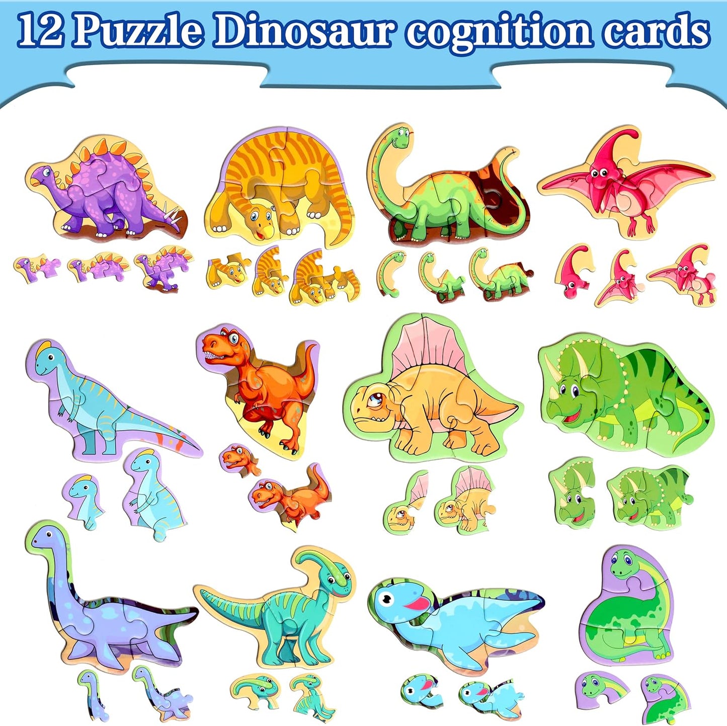 Magnetic Puzzles for Kids Ages 1-3, Travel Toddler Puzzles Ages 2-4 Year, Excavator Refrigerator Magnet for Kids Learning Gift for Road Trip