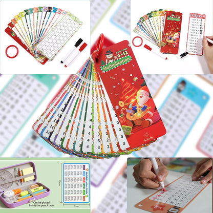 0-12 Multiplication Flash Cards, Multiplication Times Table Chart Flash Cards, Multiplicationtimes Table Chart,Fun Educational Math for 1st 2nd 3rd Grades