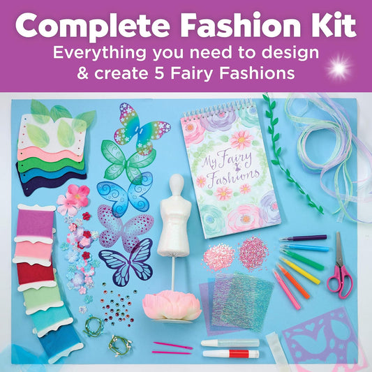 Creativity for Kids Designed by You Fairy Fashions - Create Your Own Doll Clothes (Ages 8+)