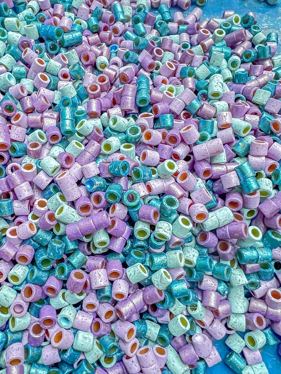 2 Cups of Rainbow Pasta Sensory Bin Filler for Sensory Table - Elbow Noodles