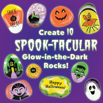 Creativity for Kids Rock Painting Kit - Glow in the Dark Rock Kit: Crafts for Kids, Painting Rocks Arts and Crafts, Kids Gift (Ages 6+)