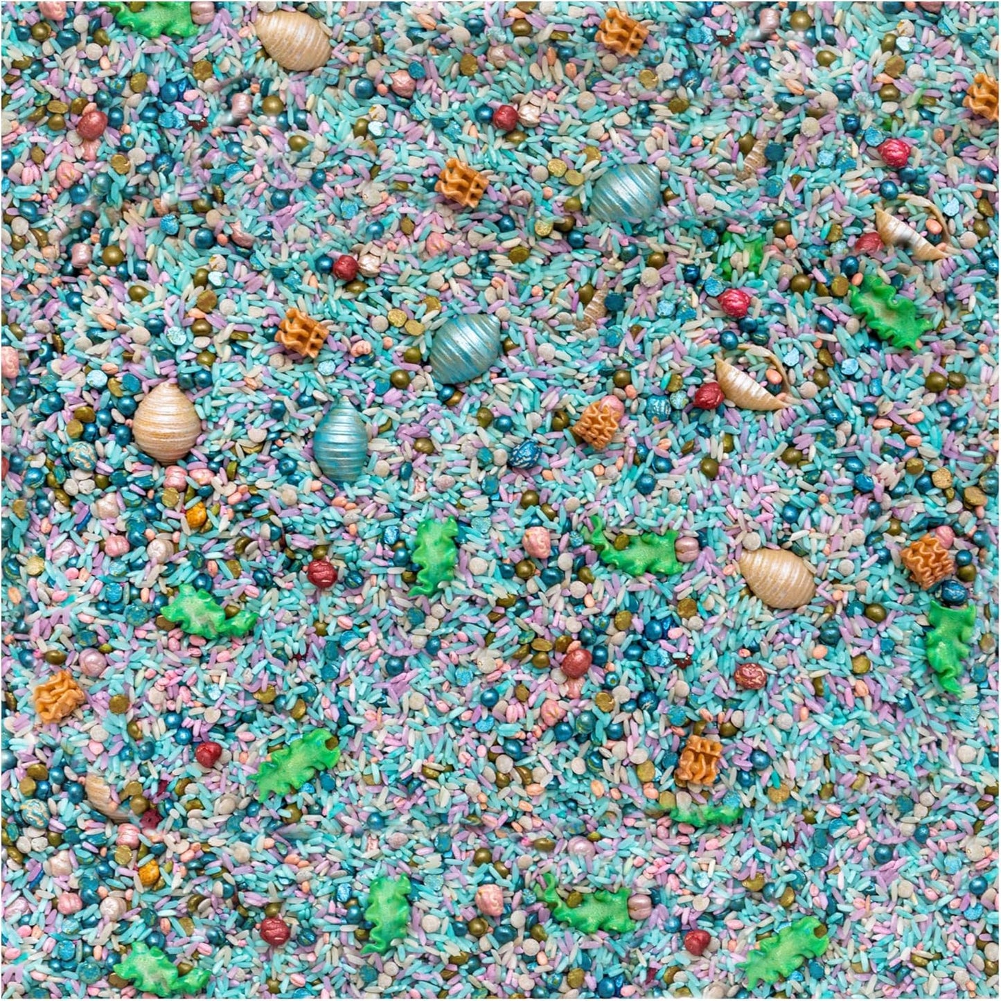 Sensory Rice, Sensory Bin Filler, Sensory Filler, Sensory Bins, 4th of July Toys, Sensory Bin Tools, Sensory Table Filler (4th of July Sensory Rice, 4 Cups)