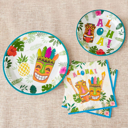 WERNNSAI Science Party Decorations - 48 Pcs Science Plates and Napkins Mad Scientist Birthday Decoration Chemistry Party Plates Set Little Scientist Labratory Favors Serves 16 Guests