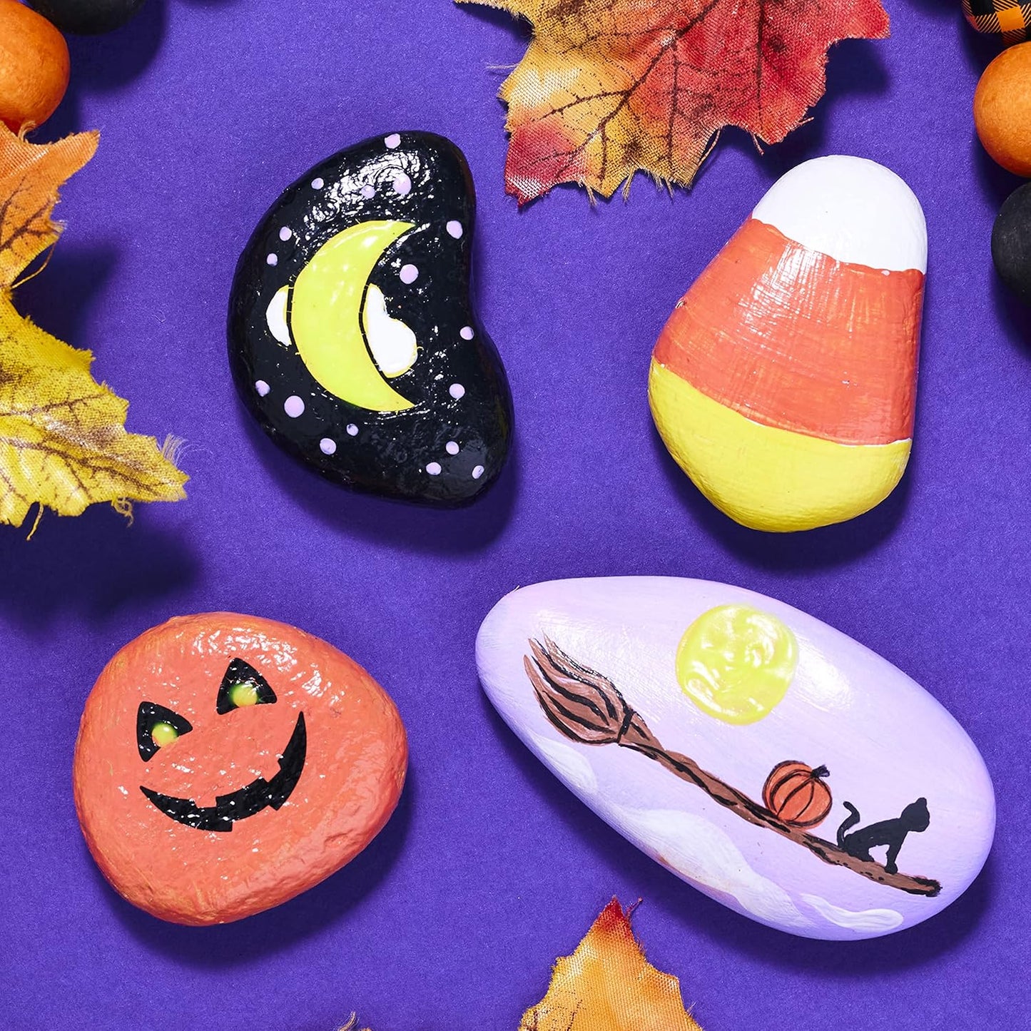 Creativity for Kids Rock Painting Kit - Glow in the Dark Rock Kit: Crafts for Kids, Painting Rocks Arts and Crafts, Kids Gift (Ages 6+)