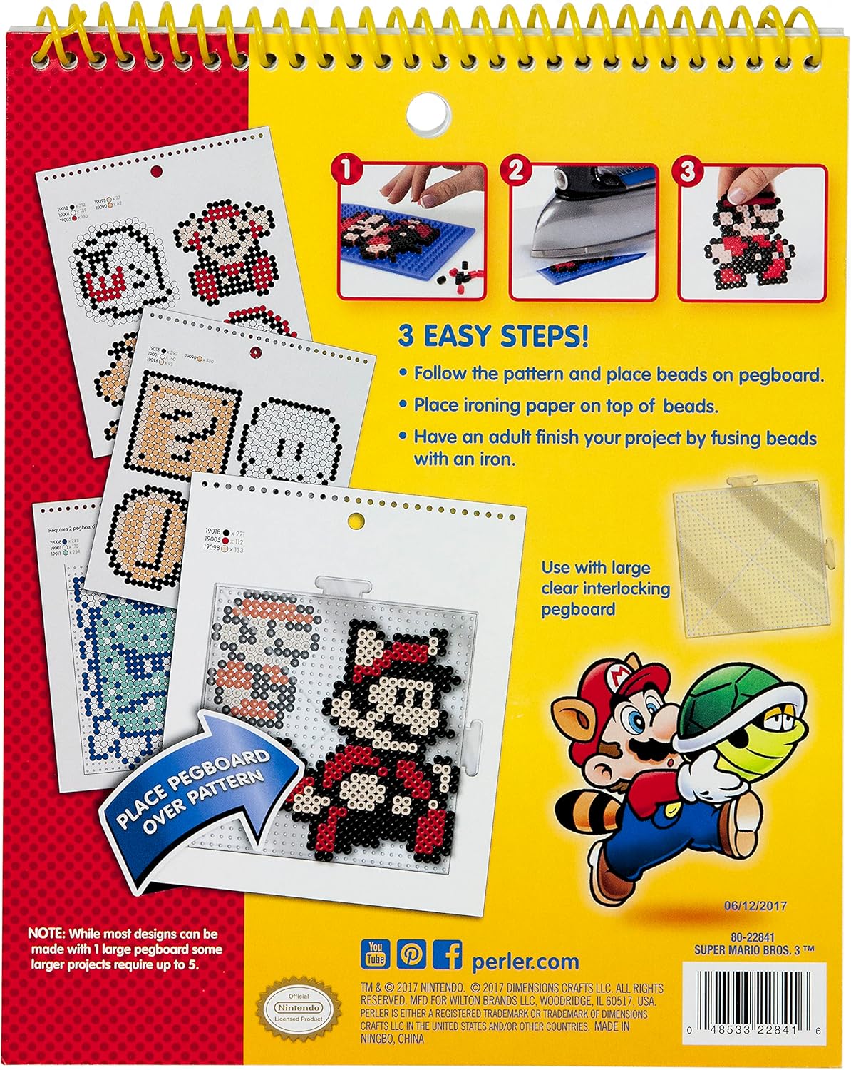 Perler SMB Large Pattern Bag