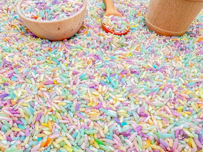 Kids Sensory Bins Montessori Sensory bin, Sensory Toys, Sensory Bins, Sensory Bin for Preschoolers (Pastel Bunny)