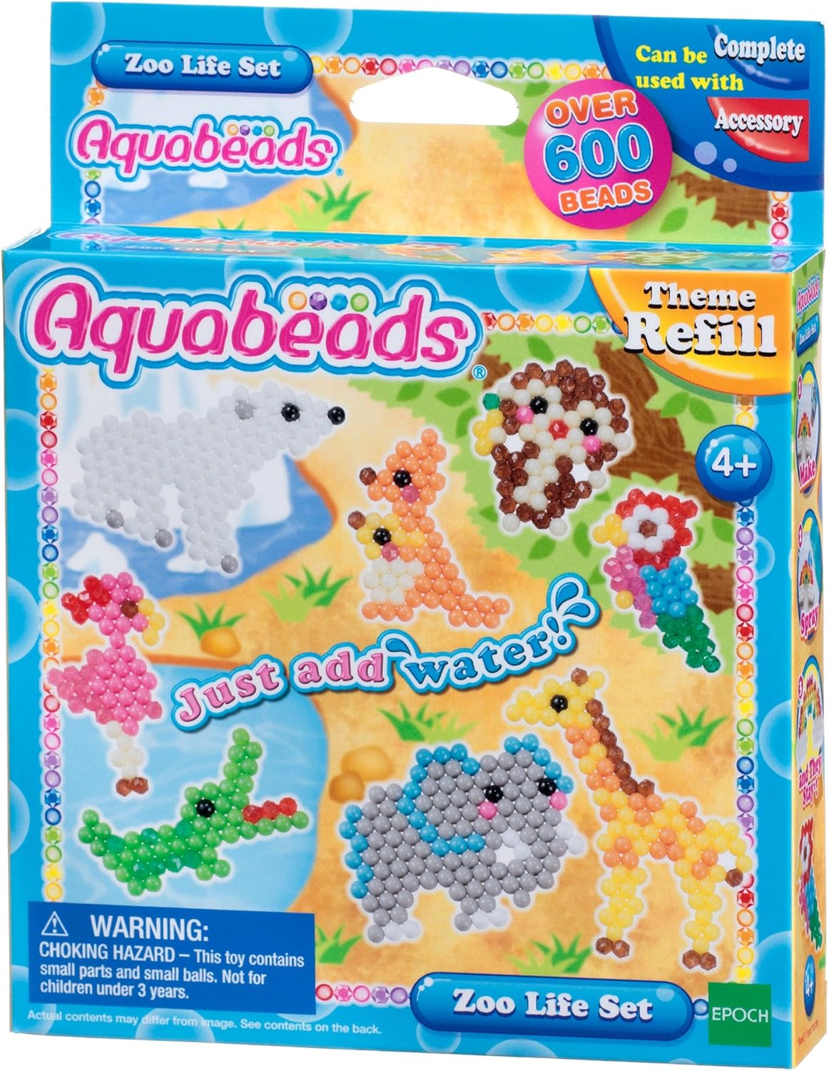 Aquabeads Zoo Life Theme Refill Set