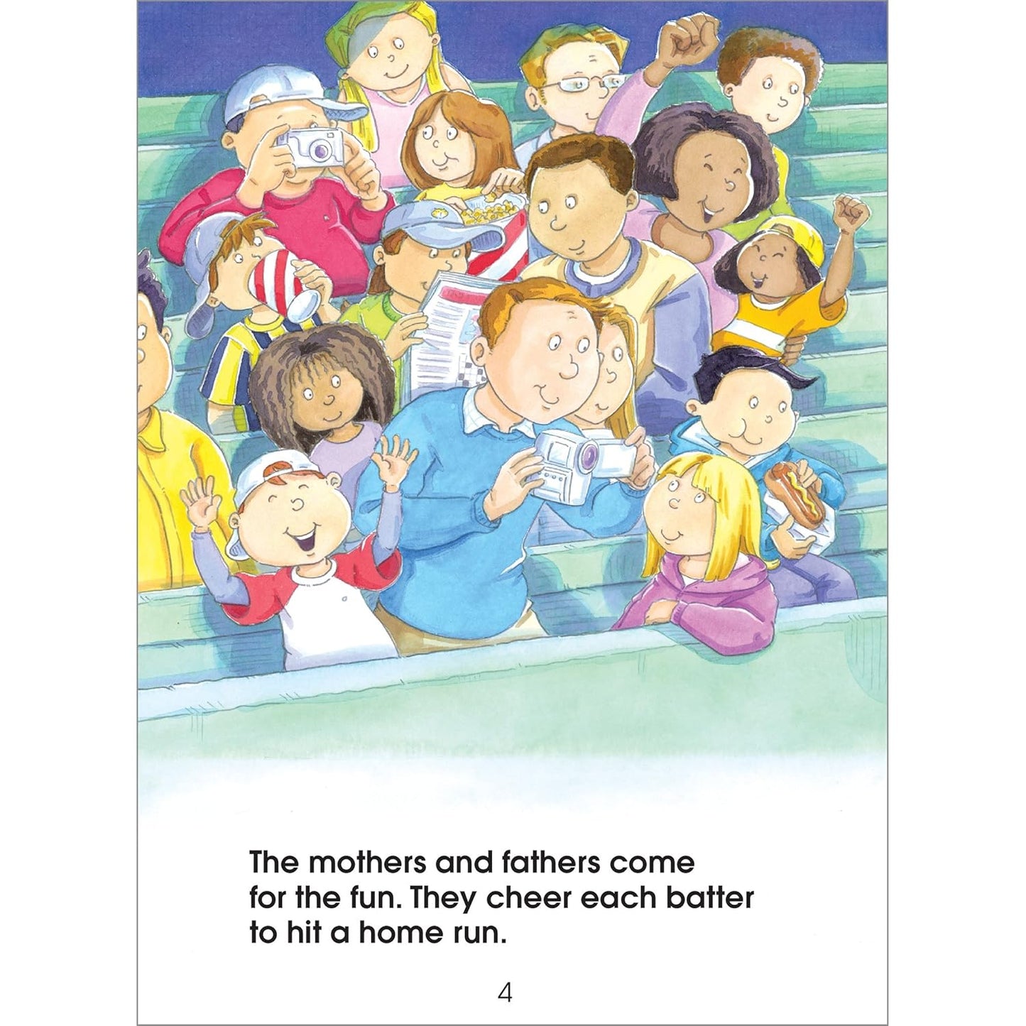 School Zone The Last Game, Start to Read! Book Level 3: Ages 6 to 7, Rhyming, Early Reading, Vocabulary, Sentence Structure, Picture Clues, and More (Start to Read! Book Series)