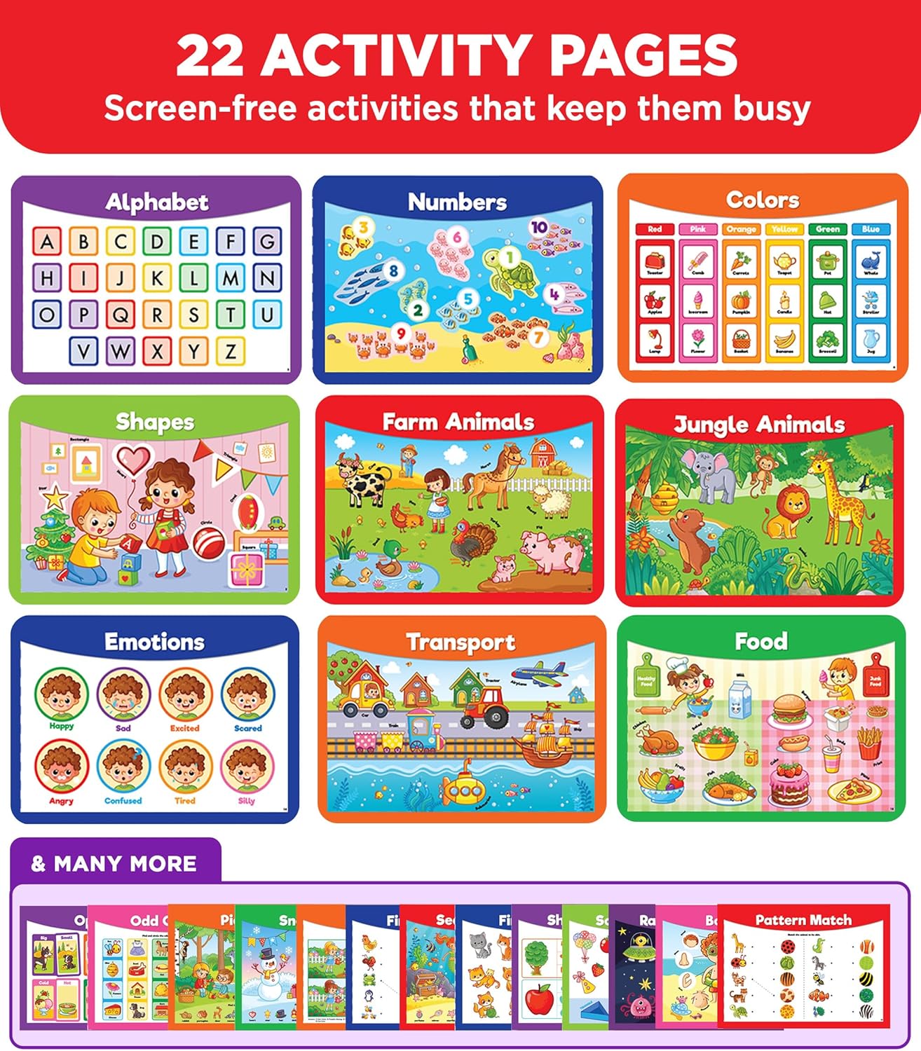 Doctor Jupiter My First Montessori Busy Book for Toddlers 1+ Year Olds | Preschool Learning Activities - Educational Travel Toys | Birthday Gift for Girls Ages 1,2,3