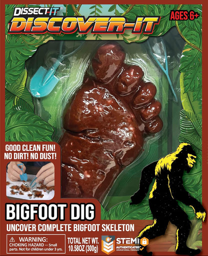 Dissect-It Discover-It Dinosaur Dig Kit, Dissecting Gel Kids Science Kit Project to Learn Anatomy, STEM Toys for Ages 6 and Above
