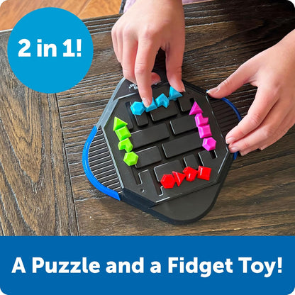 Learning Resources SlideMinder Brain Teaser Puzzle Game, Travel Gifts for Kids, Interactive STEM, Critical Thinking, Fine Motor Skills