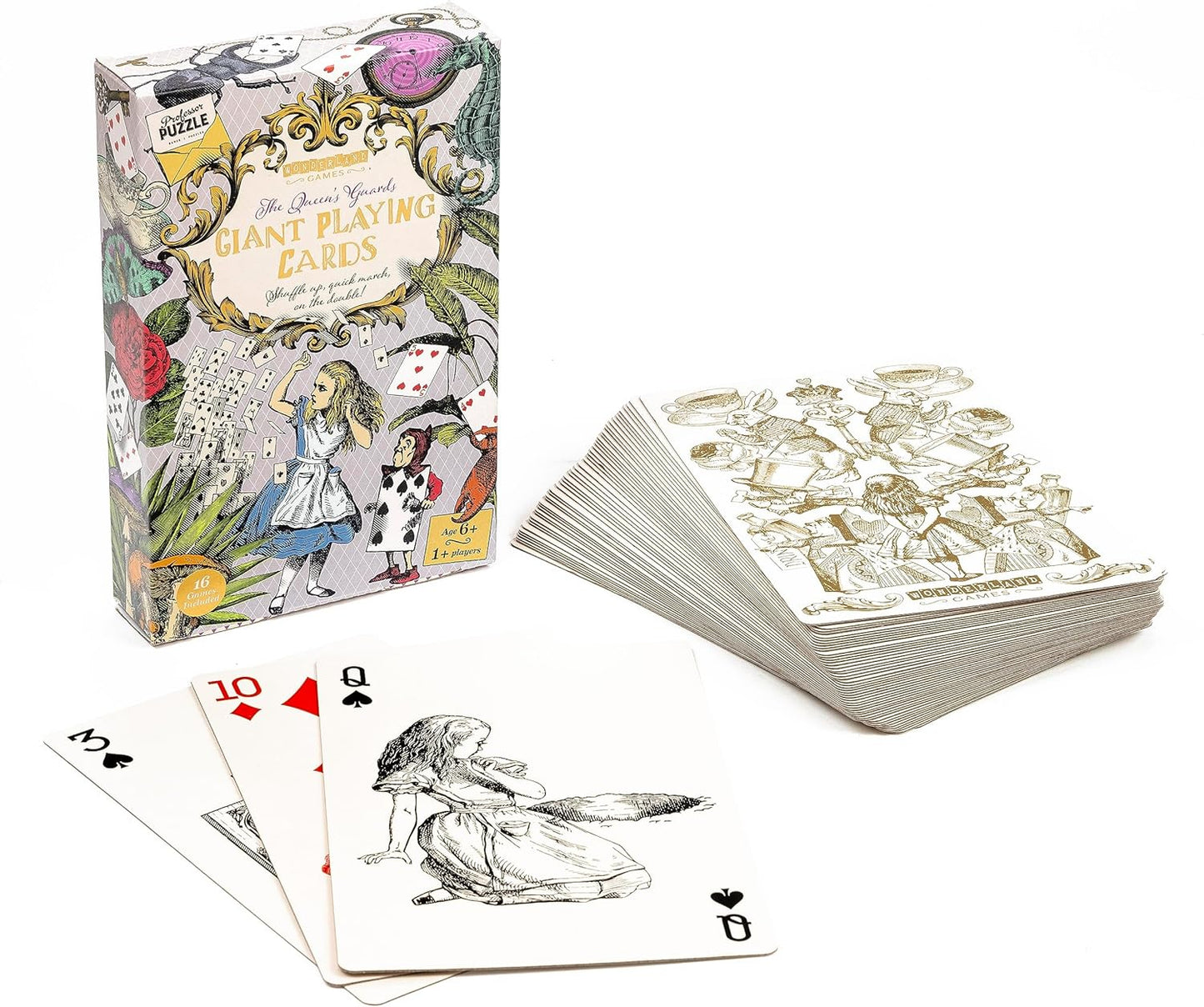 The White Rabbit's Scavenger Hunt by Professor Puzzle. - Alice in Wonderland Themed Treasure Hunt for The Whole Family.