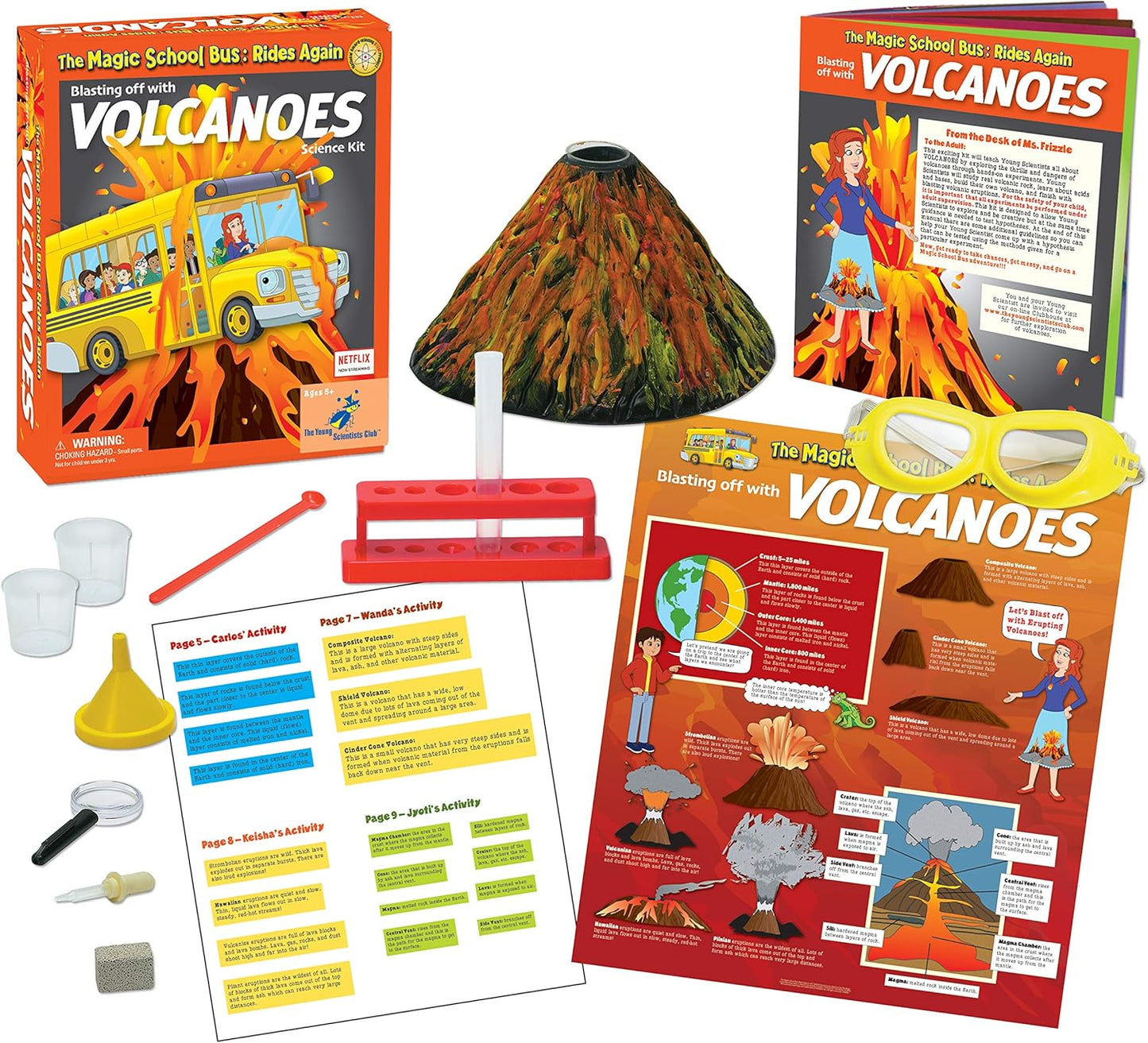 The Magic School Bus: Blasting Off with Erupting Volcanoes