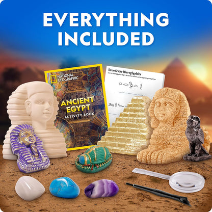 National Geographic Pirate Adventure Activity Kit – Dig for Treasure, Make a Pirate Hat & Map, Includes Spyglass, Compass, Replica Doubloon & Pyrite, STEM Toys, Telescope for Kids