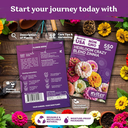 KVITER 5,500 Fairy Bouquet Mix Snapdragon Seeds for Planting (Linaria Maroccana) – Known as Toadflax, Heirloom & Organic – Flower Seeds to Plant Outside & Inside – Garden, Containers, Borders, Beds