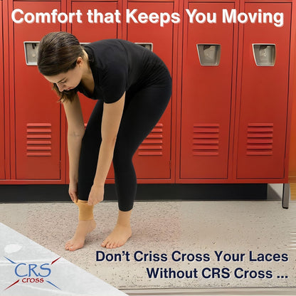 CRS Cross Gel Discs. Ankle Gel Pads. Premium Cushion and Protection for Ice Skates, Hockey, Roller Skating, Inline, Hiking, Riding, and Ski Boots.