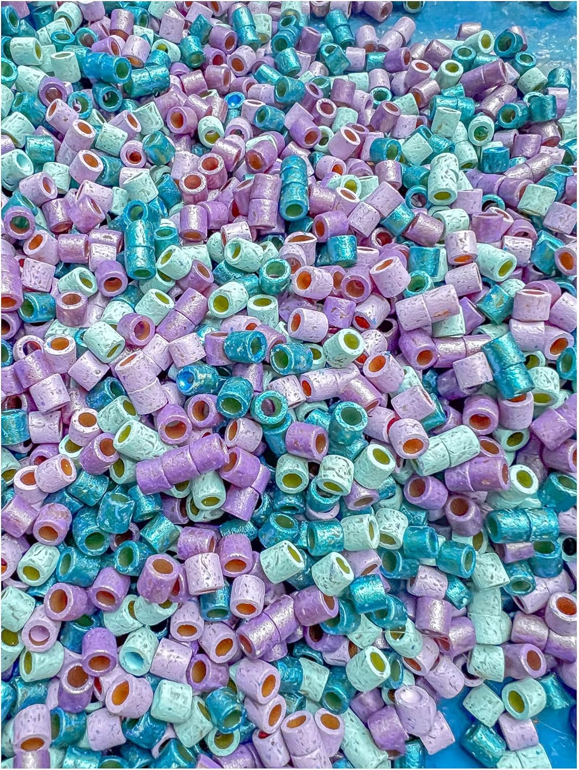 2 Cups of Rainbow Pasta Sensory Bin Filler for Sensory Table - Elbow Noodles