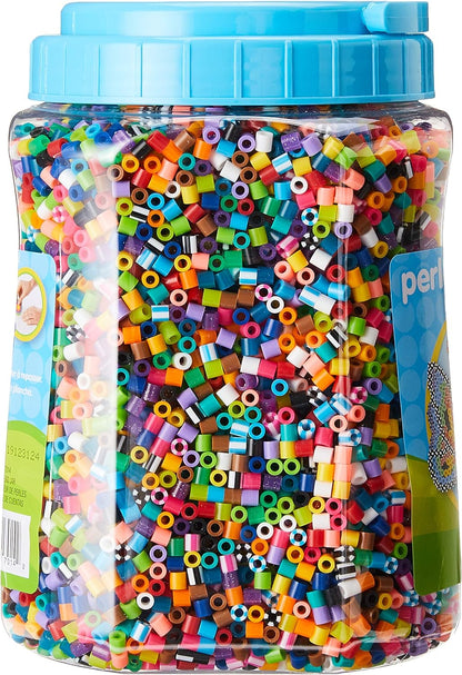 Perler Woodland Creatures Fuse Bead Bucket Craft Activity Kit, 6006 pcs