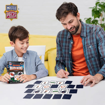 MasterPieces Sports Games - NFL Matching Game - Game for Kids and Family - Laugh and Learn