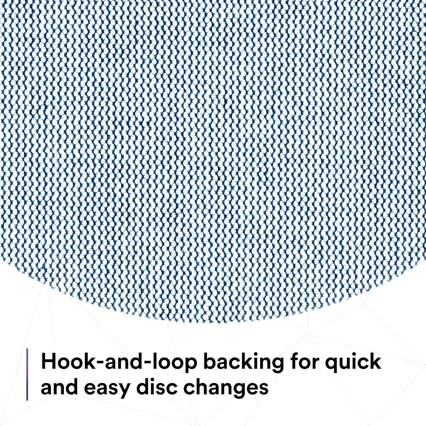 3M Xtract Net Disc 310W, 320+, 8 in, Die 800L, Pack of 50 Hook and Loop Sanding Discs, Virtually Dust-Free, Value Option for Metal, Wood, Composites, Stock Removal, and Fine Finishing