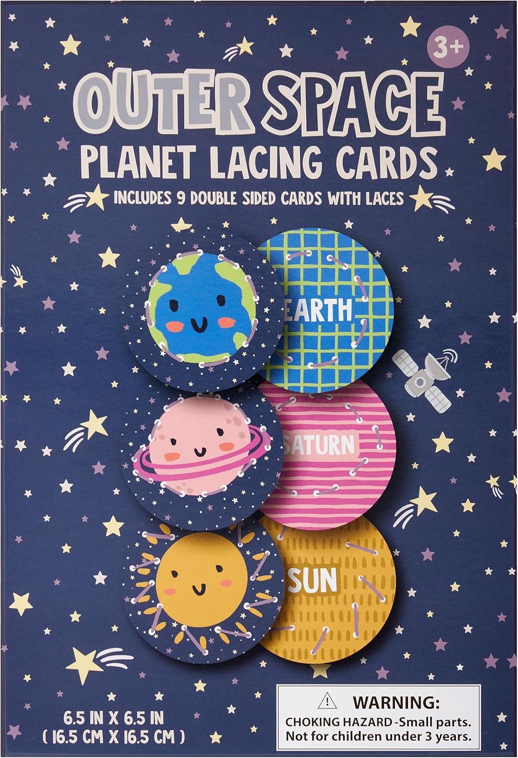 C.R. Gibson Outer Space Lacing Cards (BBLC-25345)