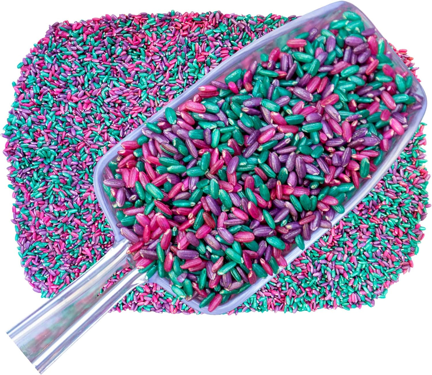 Sensory Rice, Sensory Bin Filler, Sensory Filler, Sensory Bins, 4th of July Toys, Sensory Bin Tools, Sensory Table Filler (4th of July Sensory Rice, 4 Cups)