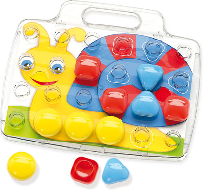 Quercetti Fantacolor Junior Mosaic Pegboard Set