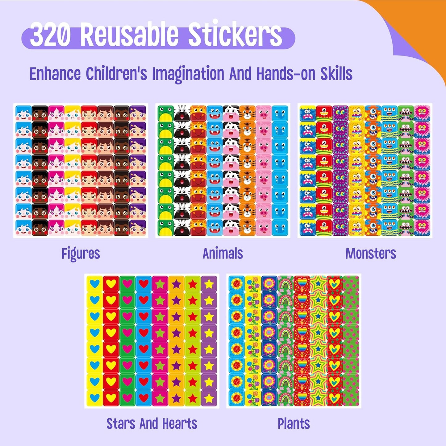SpriteGru Math Linking Cubes, Math Cubes Manipulatives with Activity Cards Linking Cube Math Counters for Kids Kindergarten Learning Activities