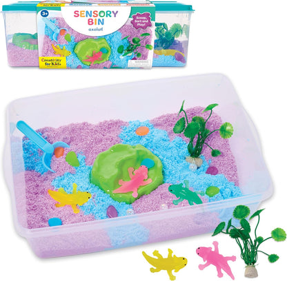 Creativity for Kids Sensory Bin: Dinosaur Dig - Toddler Sensory Toys, Sensory Bin Filler and Toddler Activities for Boys and Girls, Dinosaur Toys for Kids Ages 3-5+