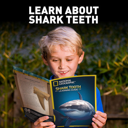 National Geographic Dinosaur Dig Kit - Fascinating Excavation Kits for Kids with Replica T-Rex Tooth and Genuine Dino Poop Fossil | STEM Educational Science Kits Gifts for 8+ Year Old Boys and Girls