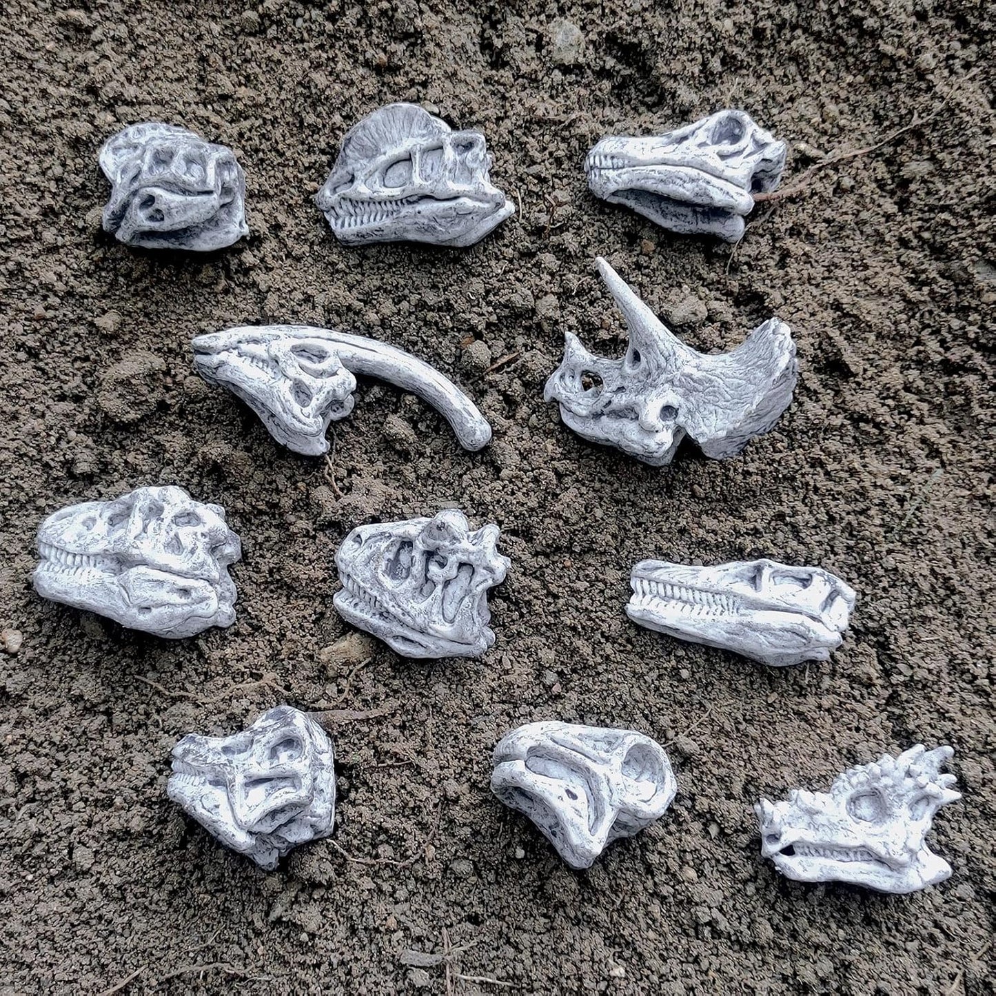 LC JoyCre Mini Dinosaur Bones for Kids Sandbox Toys - Realistic Fake Dinosaur Bones for Kids to Dig Up