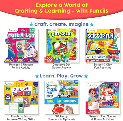 Search and Find for Kids & Toddlers - Preschool Learning Activity Book, Art and Craft Supplies, Seek Find Games, Birthday Gifts for Girls & Boys, Educational Toys for Ages 3, 4, 5, 6 Year Old