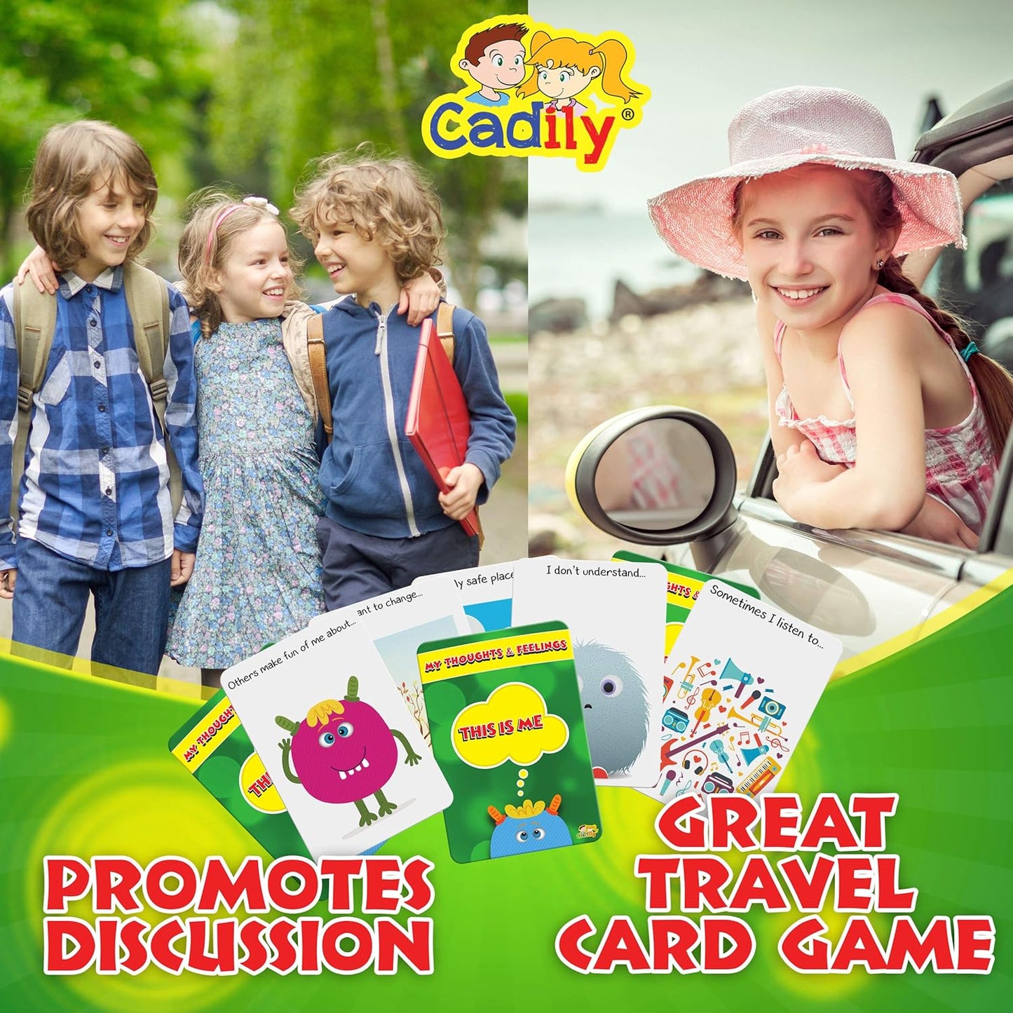 Conversation Cards, Social Skills Games, Social Emotional Learning Activities, Group Therapy Games Kids, ADHD Tools for Kids, Feelings Flashcards, Play Therapy Toys, School Counselor Supplies