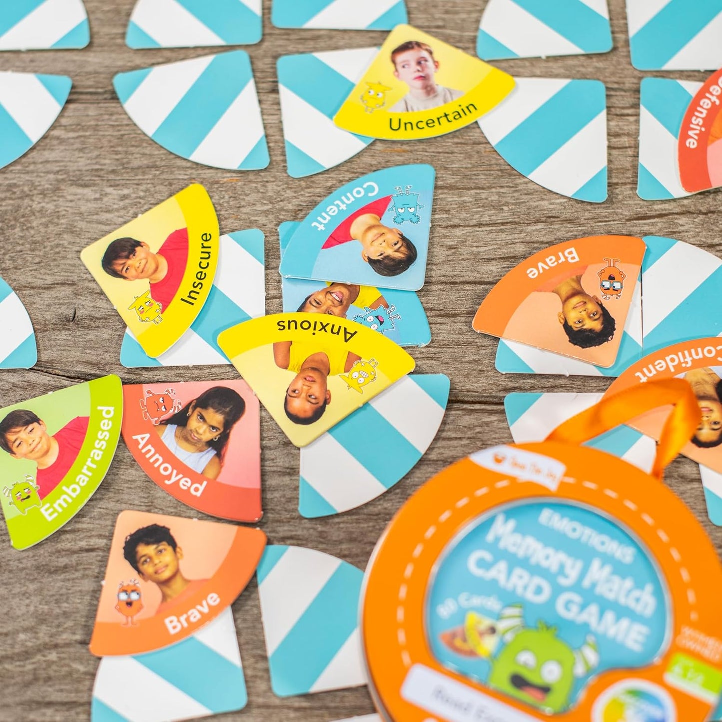 Open The Joy - Creative Storytelling Card Game for Kids, Family Fun Educational Activity to Explore Feelings and Expressions - Ages 4 and Up