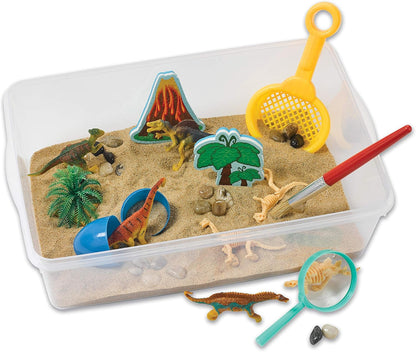 Creativity for Kids Sensory Bin: Dinosaur Dig - Toddler Sensory Toys, Sensory Bin Filler and Toddler Activities for Boys and Girls, Dinosaur Toys for Kids Ages 3-5+