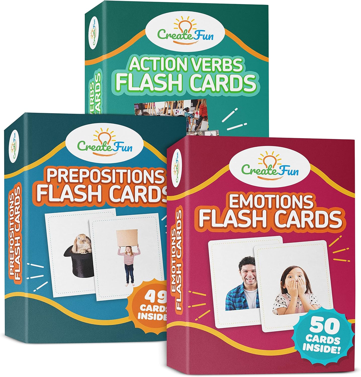 49 Preposition Vocabulary Builder Flash Cards Vol 1 Includes 7 Picture Card Prepositions with 5 Sequencing Learning Games for Kids, Parents, Teachers, ESL, Speech Therapy, Autism, ABA and Homeschool