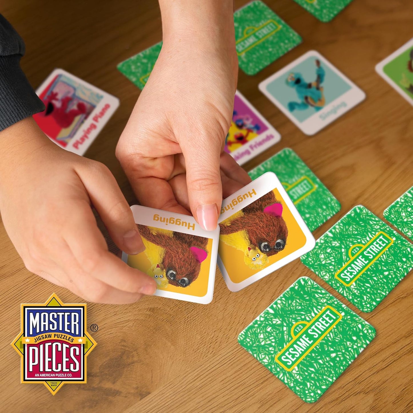 MasterPieces Officially Licensed CAT Picture Matching Card Game for Kids and Families