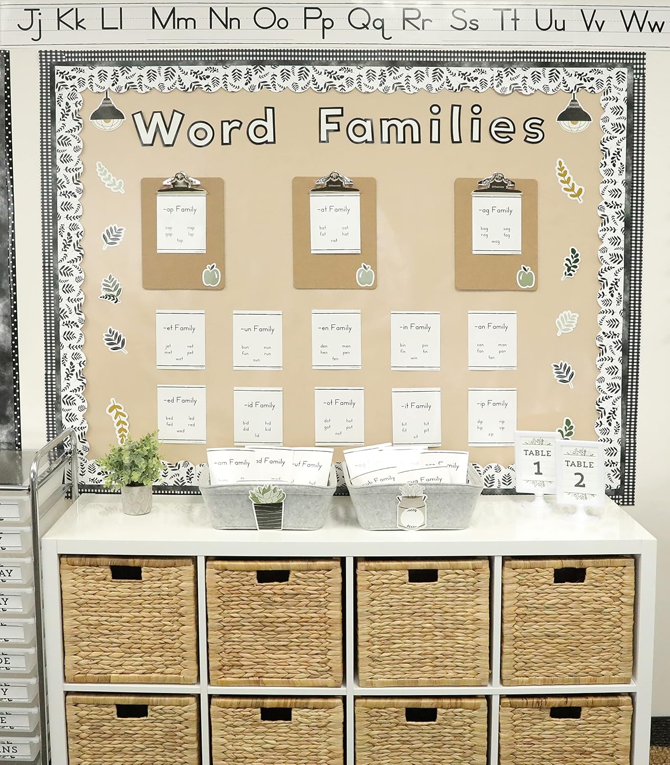 Carson Dellosa Education 26 pc Set of ABC Bulletin Board Decorations aids early learning with bright alphabet visuals and sight word images that help toddlers build strong foundational sound skills.