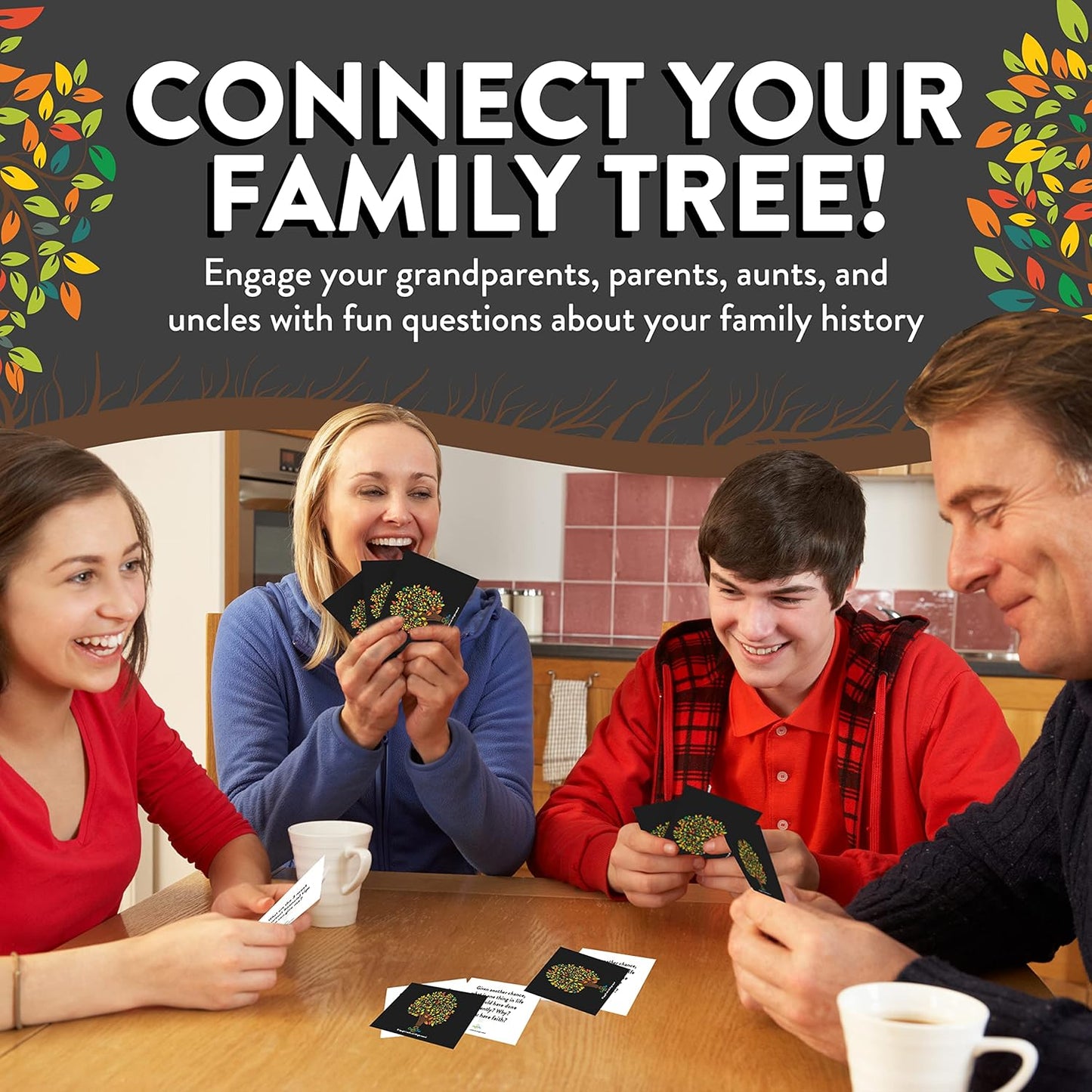 101 Conversation Cards for Kids - Family Question Games for Kids and Adults, Christmas Dinners, Game Nights, Holiday Gatherings & Gifts - Prompts for Confidence, Social Skills & Meaningful Connection