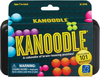 Educational Insights Kanoodle - 3D Brain Teaser Puzzles for Kids, Spatial Puzzle Games for Adults, Teens and Kids, Problem Solving Toys and Logic Puzzles, Single Player Games