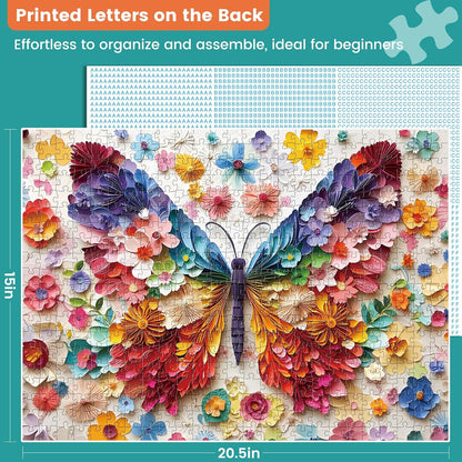 300 Piece Puzzles for Adults,Spring Jigsaw Puzzle for Kids Seniors,Puzzle with Letters on Back,Interlock Perfectly No Dust,Interlock Perfectly No Dust,Challenging Family Activity Game Gifts,20.5*15In