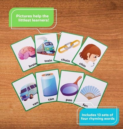 Clever Noodle Clap Clap Slap I Rhyming Games for Kindergarten I Reading Games for Kids I Preschool Learning Activities I Science of Reading