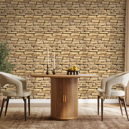 COMSTICKC 3D Faux Gray Stone Wall Sticker Peel and Stick Wall Panels,10 Pcs of 12"X12",Ultra-Light Thin PVC Decorative Tiles Rocks Stone Backsplash Interior Decor,Paintable