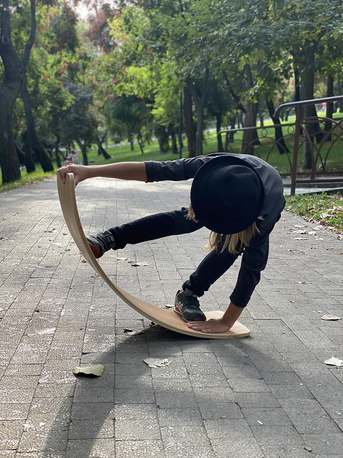 NUTTY TOYS Montessori Wooden Wobble Board for Kids & Adults -100% Natural Wood Balance Board, Waldorf Toddler Balancing Toy, Unique Boy Girl Open Ended Toy Best Valentines Day & Easter Gifts Idea 2026
